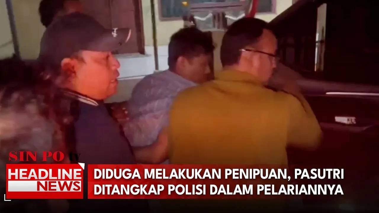 Diduga Melakukan Penipuan, Pasutri Ditangkap Polisi Dalam Pelariannya