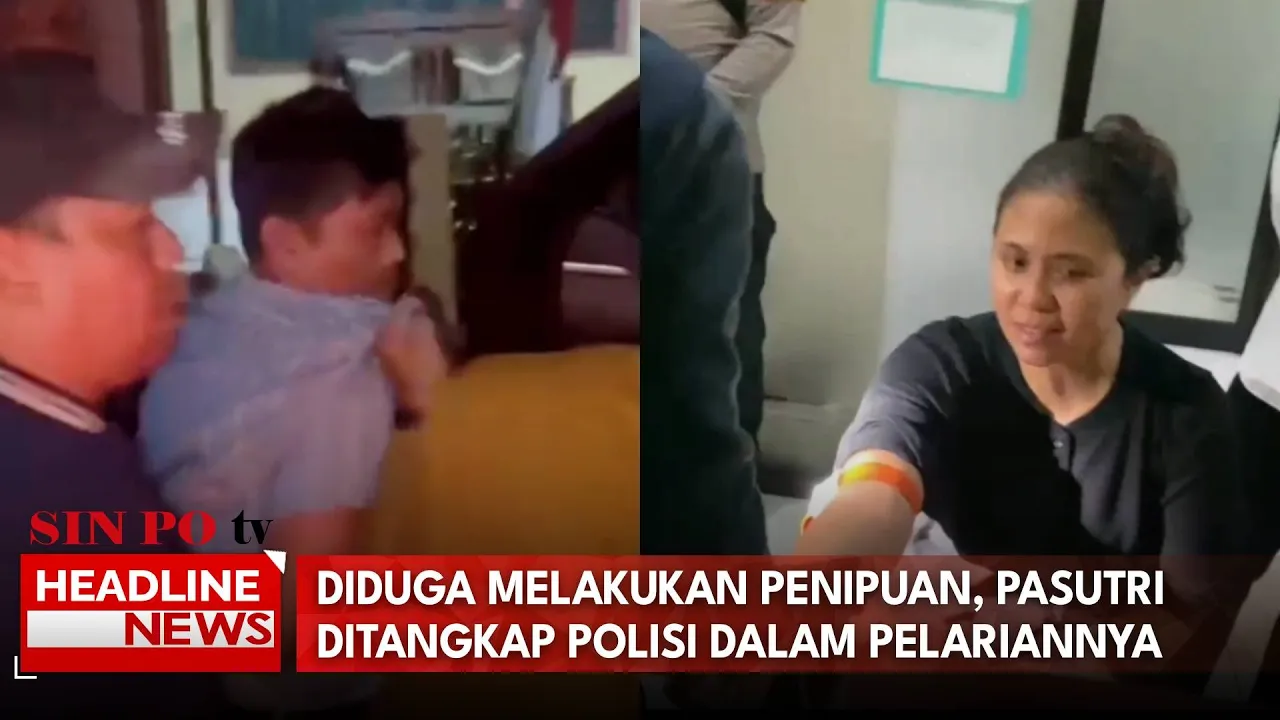 Diduga Melakukan Penipuan, Pasutri Ditangkap Polisi Dalam Pelariannya