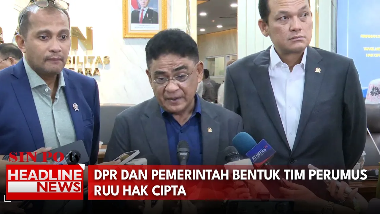 DPR Dan Pemerintah Bentuk Tim Perumus RUU Hak Cipta