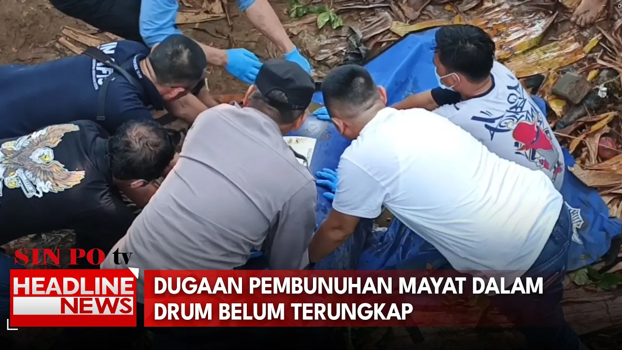 Dugaan Pembunuhan Mayat Dalam Drum Belum Terungkap