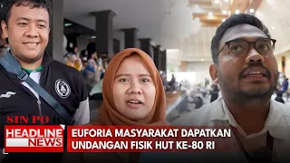 Euforia Masyarakat Dapatkan Undangan Fisik HUT Ke-80 RI