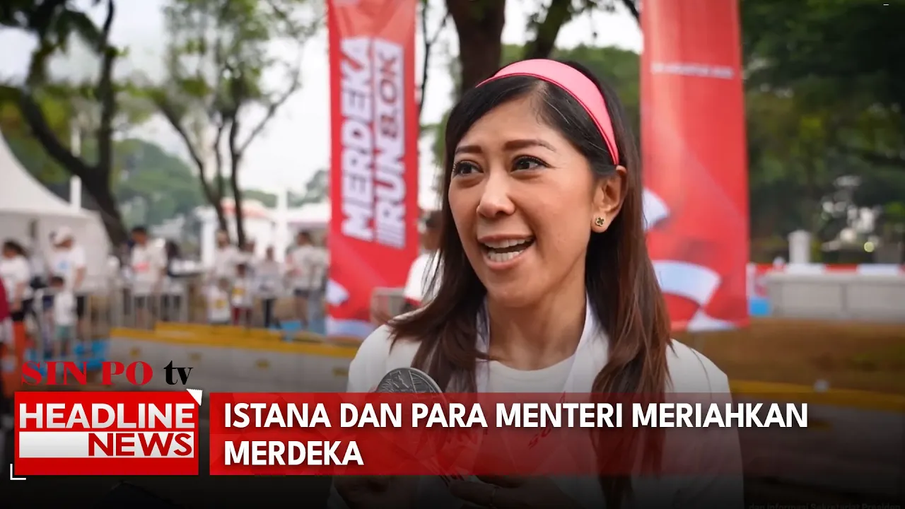 Istana Dan Para Menteri Meriahkan Merdeka Run 8.0K
