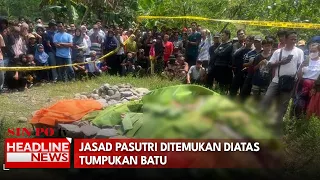 Jasad Pasutri Ditemukan Diatas Tumpukan Batu