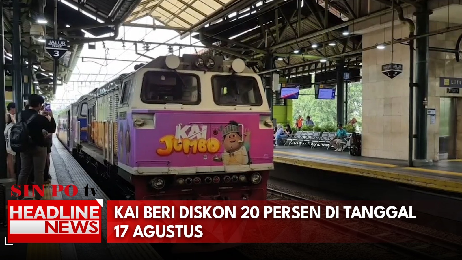 KAI Beri Diskon 20 Persen di Tanggal 17 Agustus