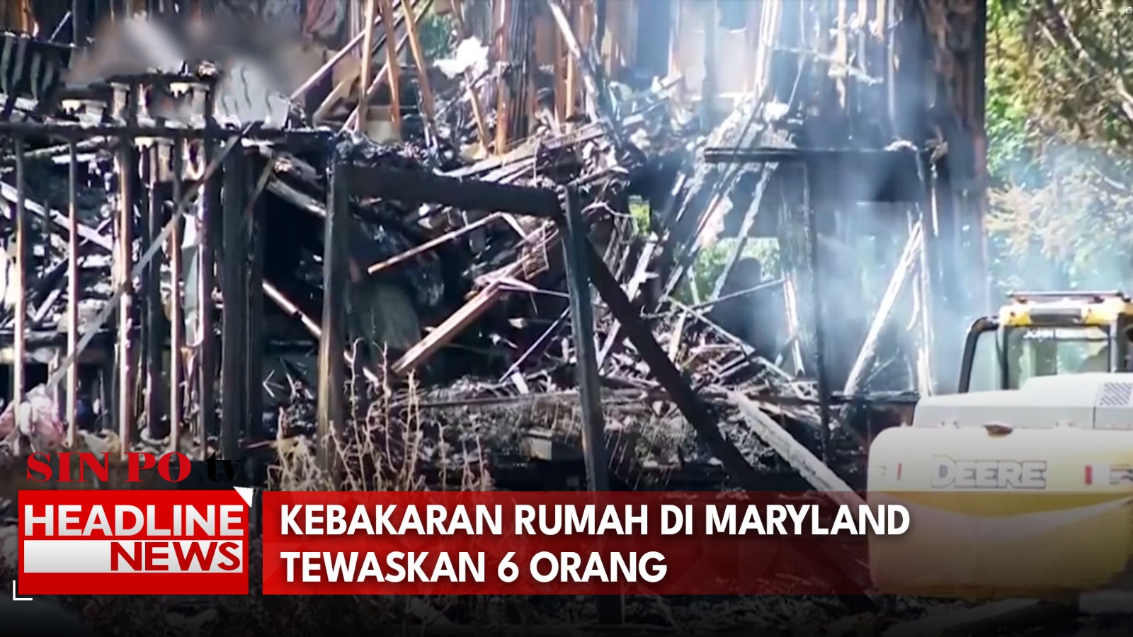 Kebakaran Rumah Di Maryland Tewaskan 6 Orang
