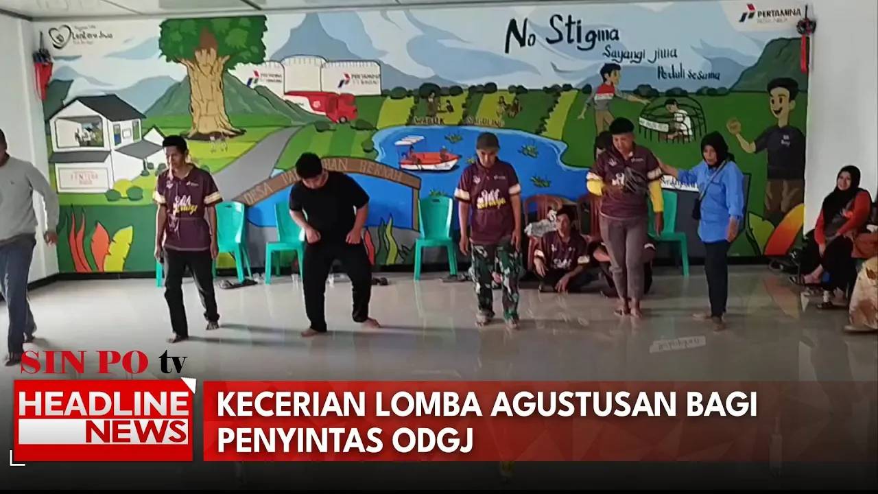 Kecerian Lomba Agustusan Bagi Penyintas ODGJ