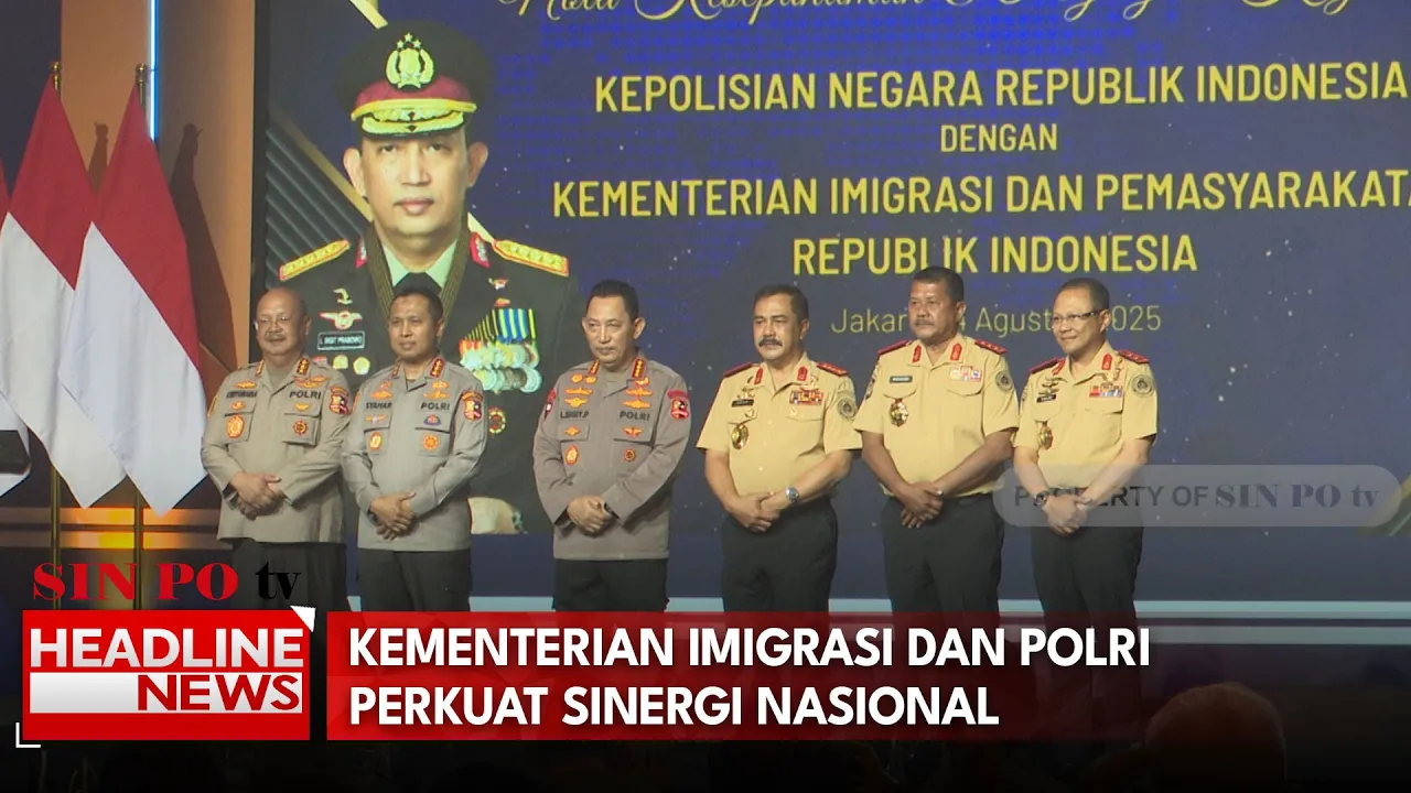 Kementerian Imigrasi Dan Polri Perkuat Sinergi Nasional