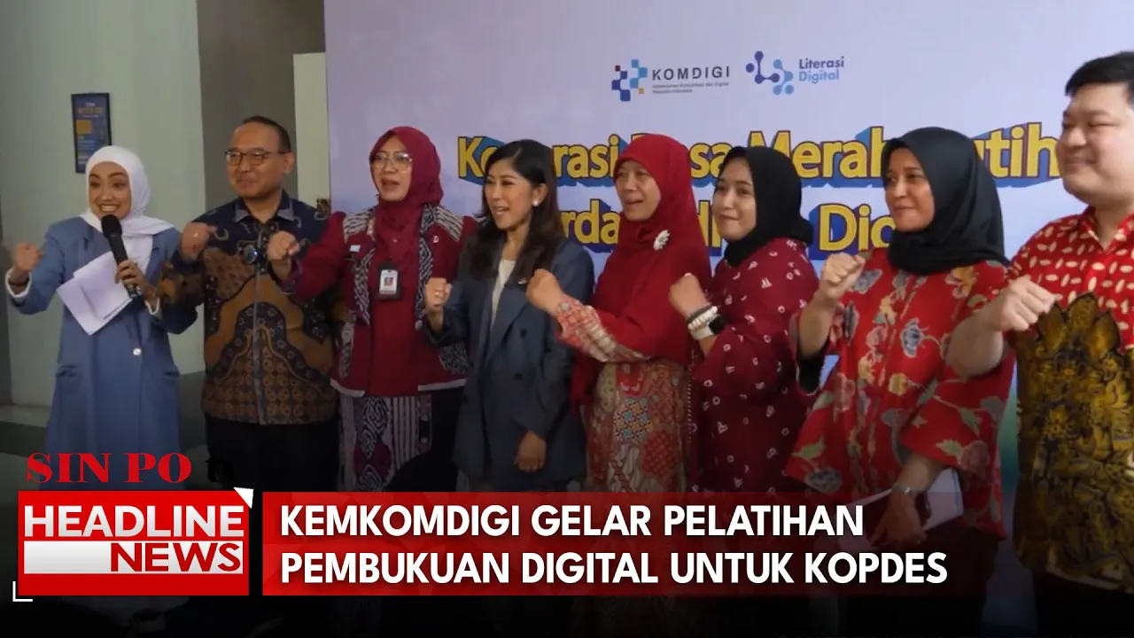 Kemkomdigi Gelar Pelatihan Pembukuan Digital Untuk Koperasi Desa Merah Putih