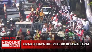 Kirab Budaya HUT RI Ke 80 Di Jawa Barat