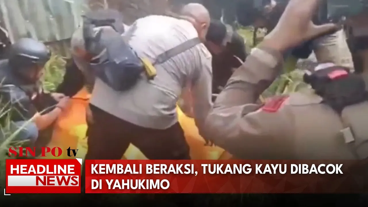 KKB Kembali Beraksi, Tukang Kayu Dibacok Di Yahukimo