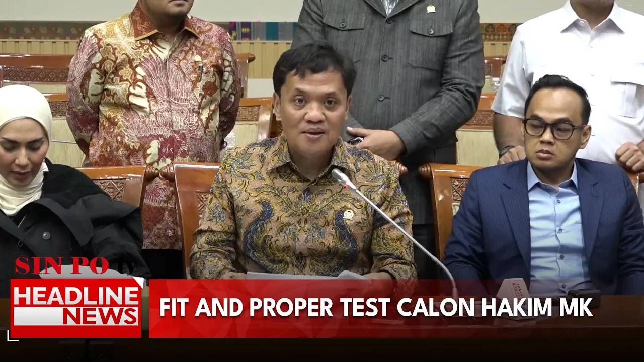 Komisi III DPR Gelar Fit and Proper Test Calon Hakim