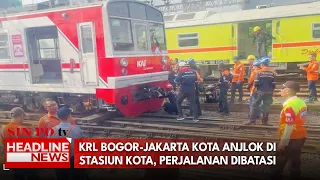 KRL Bogor-Jakarta Kota Anjlok Di Stasiun Kota, Perjalanan Dibatasi