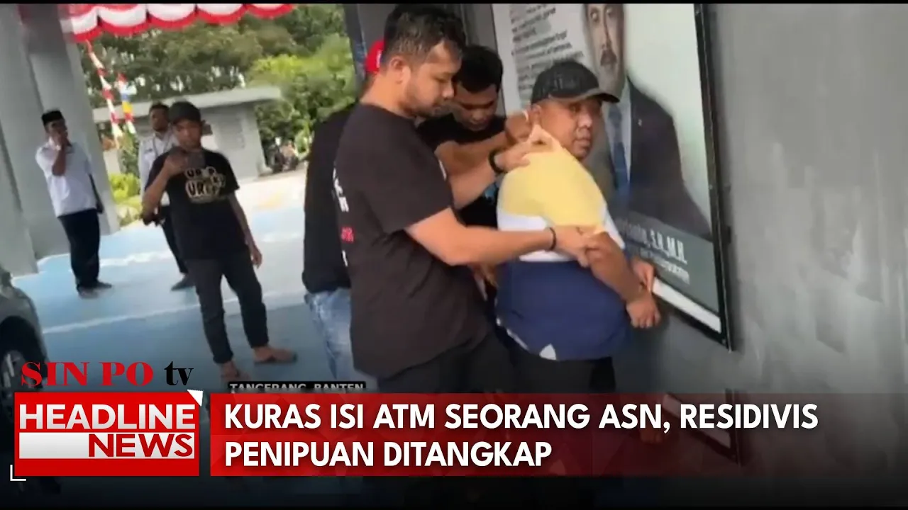Kuras Isi ATM Seorang ASN, Residivis Penipuan Ditangkap