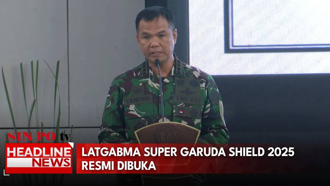 Latgabma Super Garuda Shield 2025 Resmi Dibuka