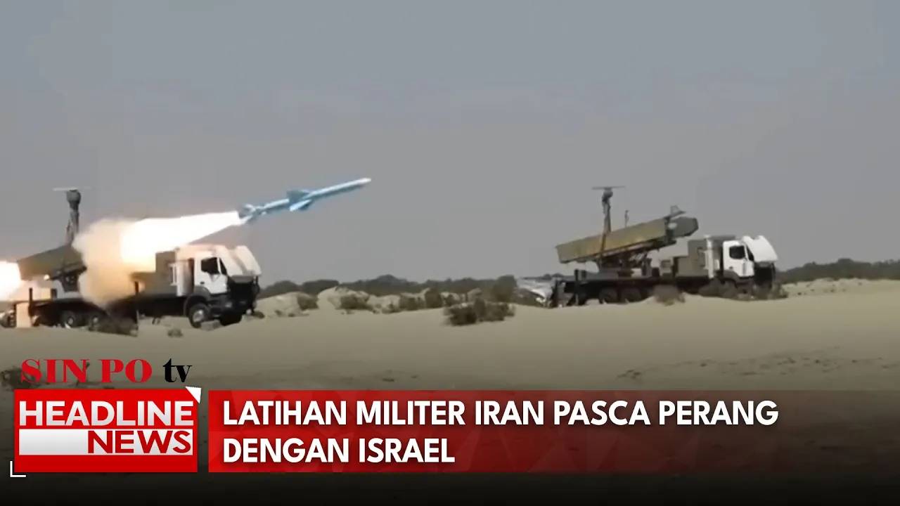 Latihan Militer Iran Pasca Perang Dengan Israel