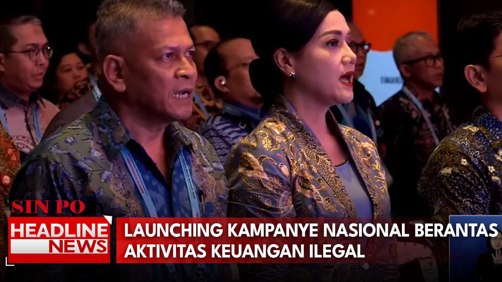 Launching Kampanye Nasional Berantas Aktivitas Keuangan Ilegal