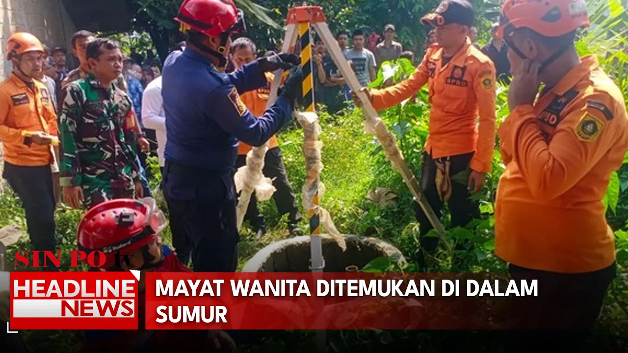 Mayat Wanita Ditemukan Di Dalam Sumur