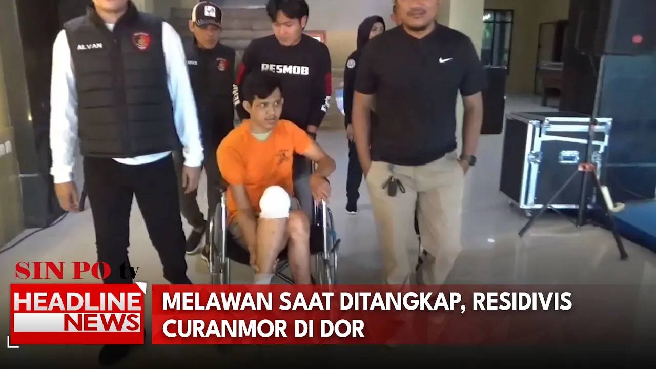 Melawan Saat Ditangkap, Residivis Curanmor Di Dor