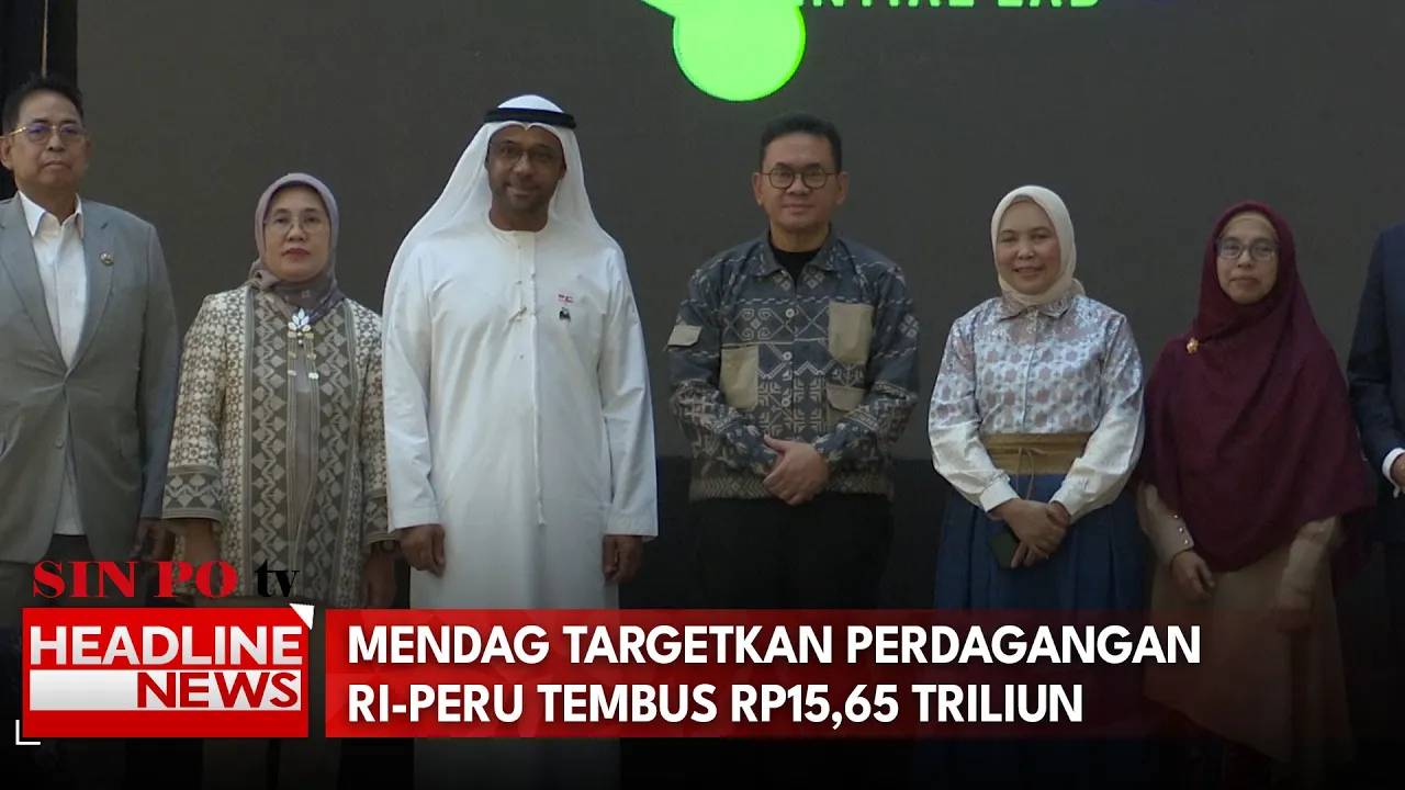 Mendag Targetkan Perdagangan RI-Peru Tembus Rp15,65 Triliun