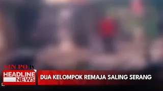 Menggunakan Senjata Tajam, Dua Kelompok Remaja Saling Serang