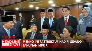 Menko Infrastruktur Hadiri Sidang Tahunan MPR RI dan Sidang Bersama DPR-DPD RI