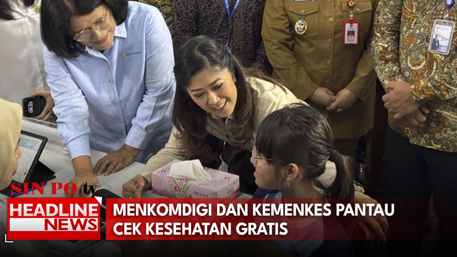Menkomdigi dan Kemenkes Pantau Cek Kesehatan Gratis