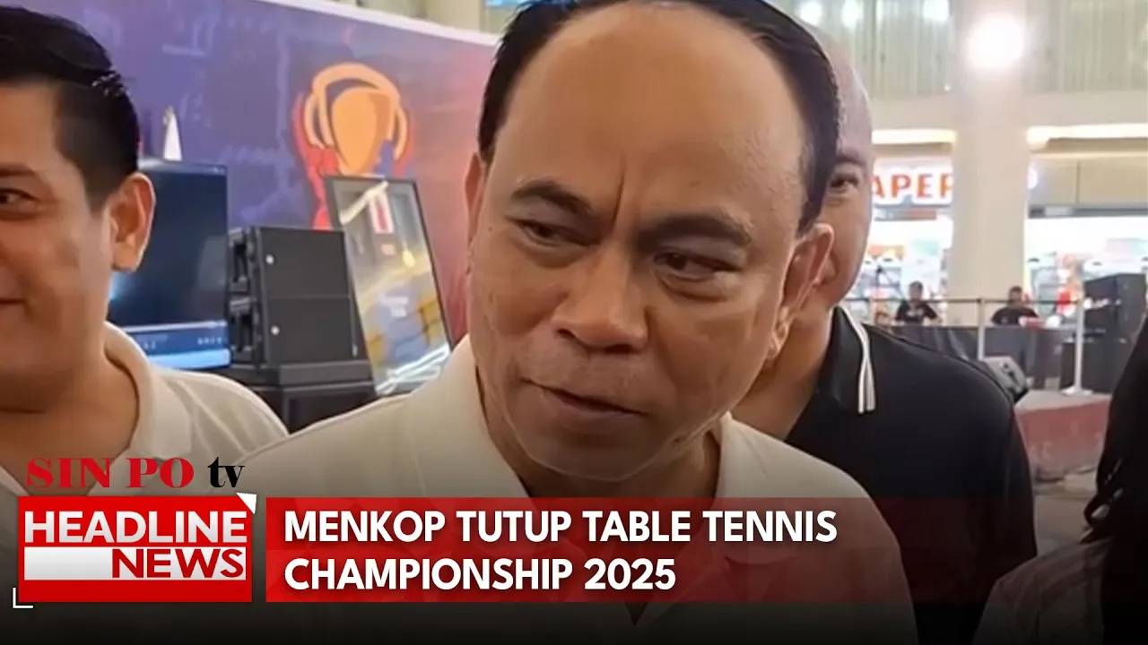 Menkop Tutup Tablet Tennis Championship 2025