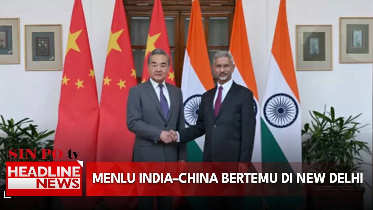 Menlu India–China Bertemu Di New Delhi