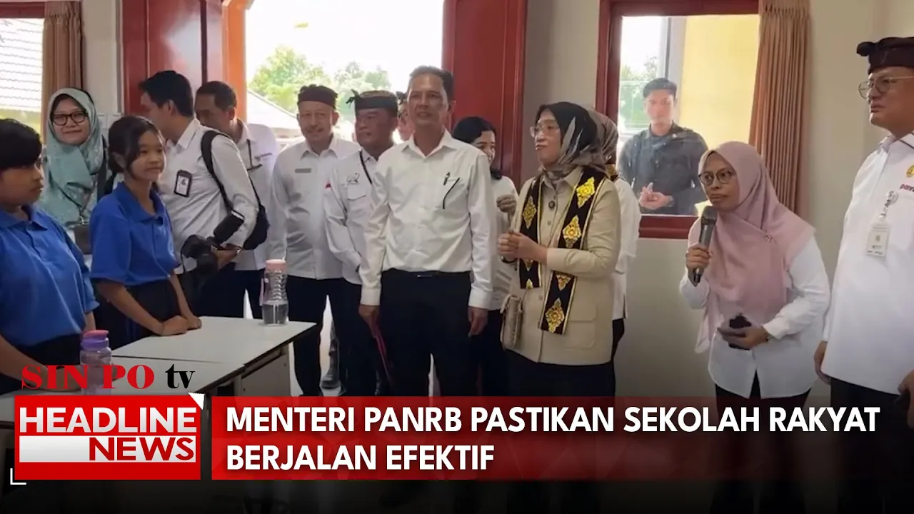 Menteri PANRB Pastikan Sekolah Rakyat Berjalan Efektif