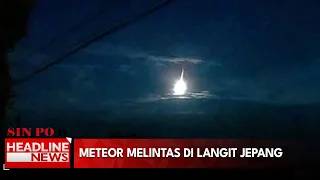 Meteor Melintas di Langit Jepang