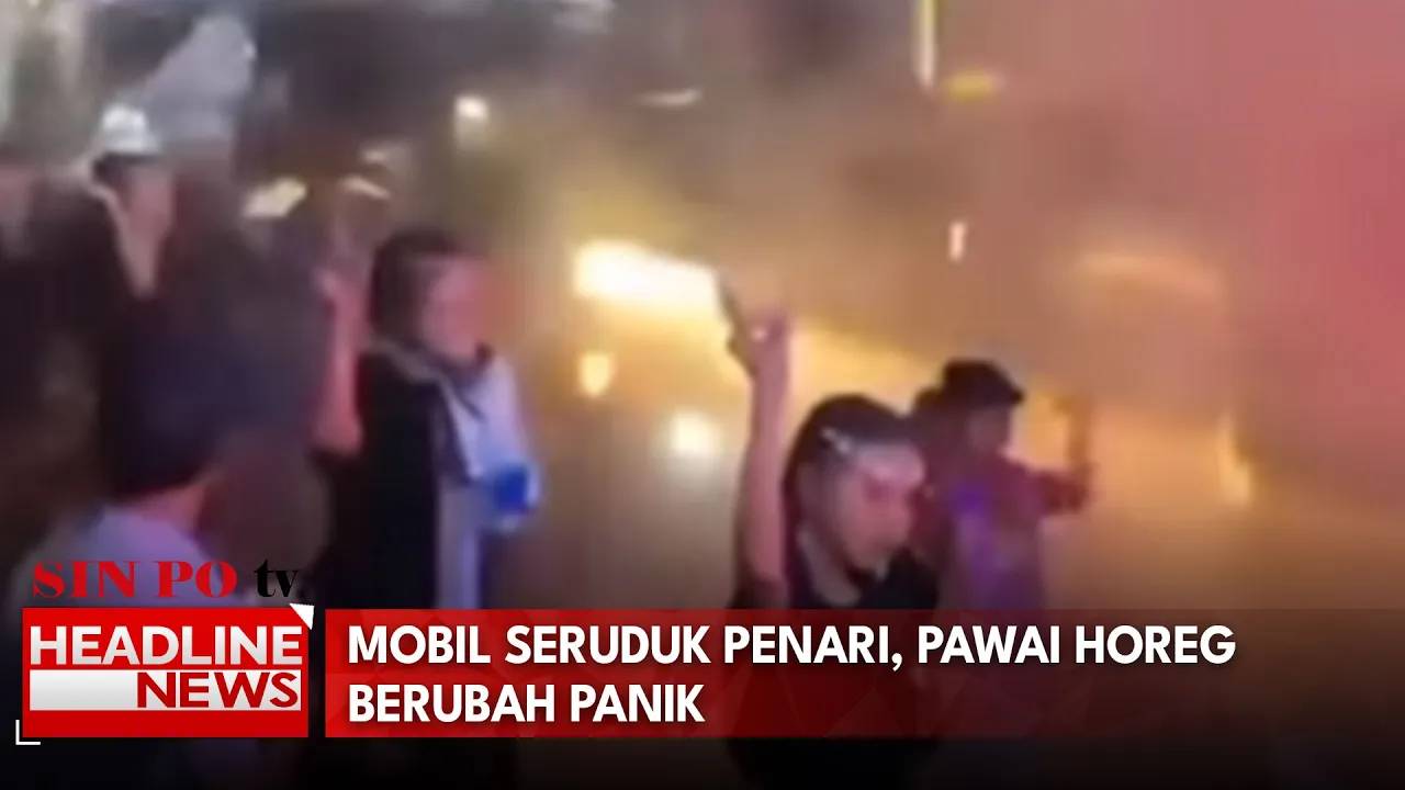 Mobil Seruduk Penari, Pawai Horeg Berubah Panik