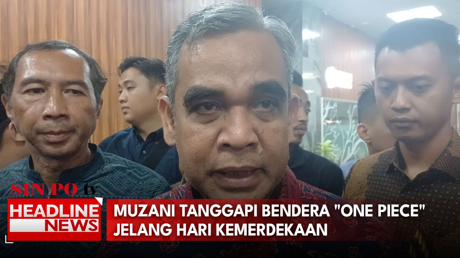 Muzani Tanggapi Bendera "One Piece" Jelang Hari Kemerdekaan