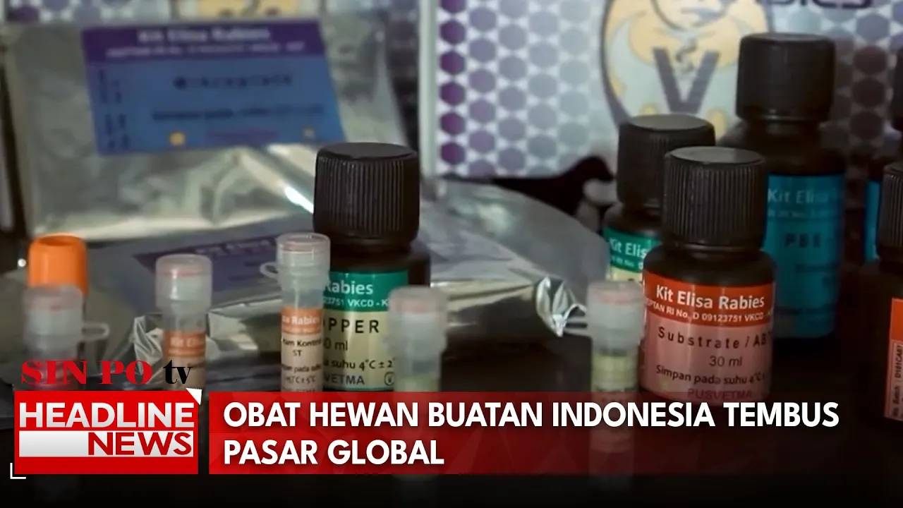 Obat Hewan Buatan Indonesia Tembus Pasar Global