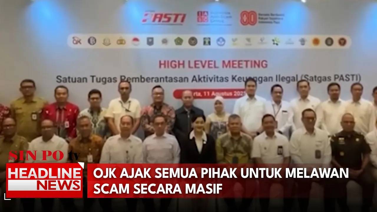 OJK Ajak Semua Pihak Untuk Melawan Scam Secara Masif