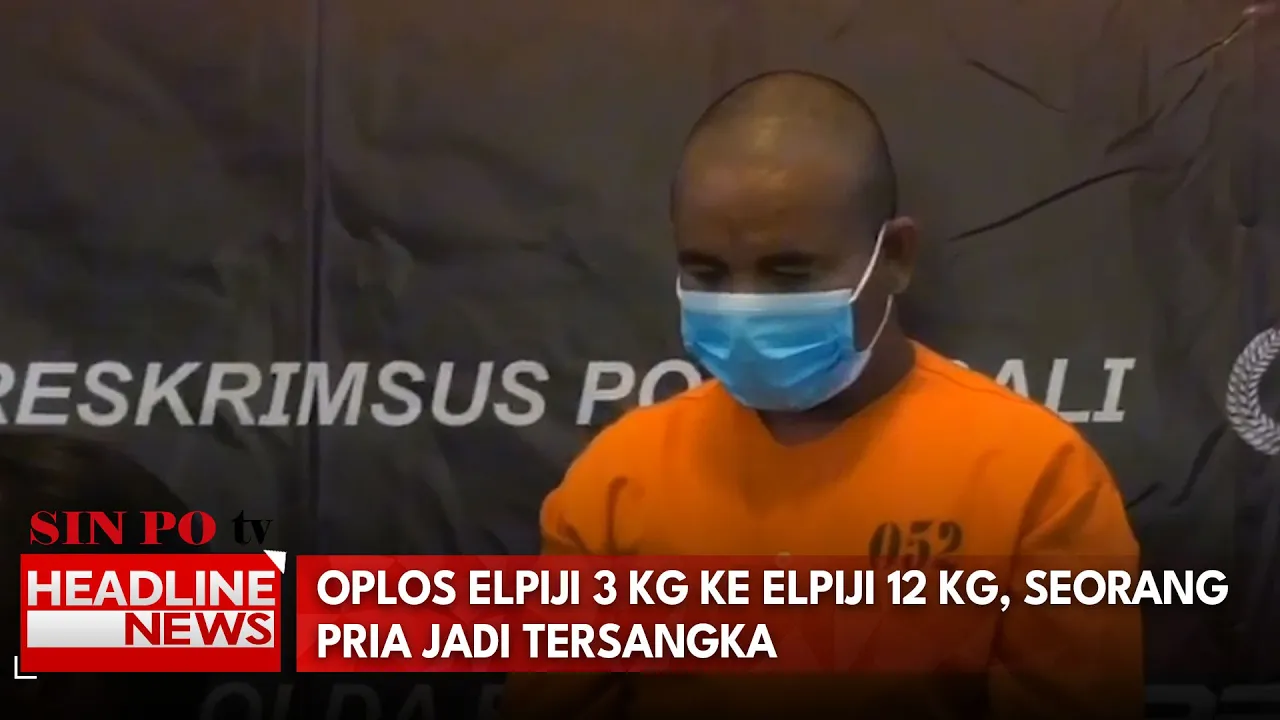 Oplos Elpiji 3 Kilogram Ke Elpiji 12 Kilogram, Seorang Pria Jadi Tersangka