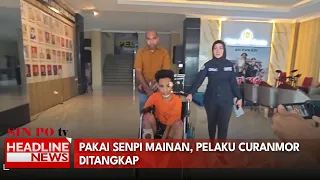 Pakai Senpi Mainan, Pelaku Curanmor Ditangkap