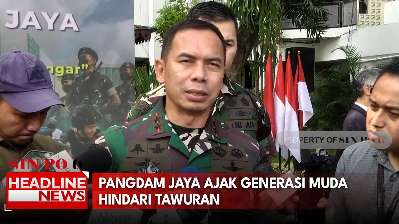 Pangdam Jaya Ajak Generasi Muda Hindari Tawuran