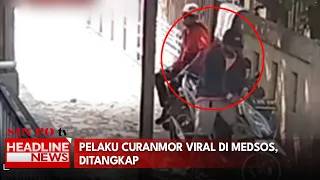 Pelaku Curanmor Viral di Medsos, Ditangkap