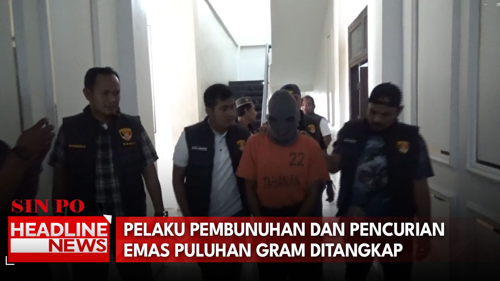 Pelaku Pembunuhan dan Pencurian Emas Puluhan Gram Ditangkap