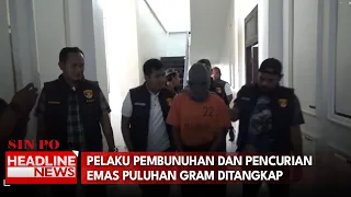 Pelaku Pembunuhan Dan Pencurian Emas Puluhan Gram Ditangkap