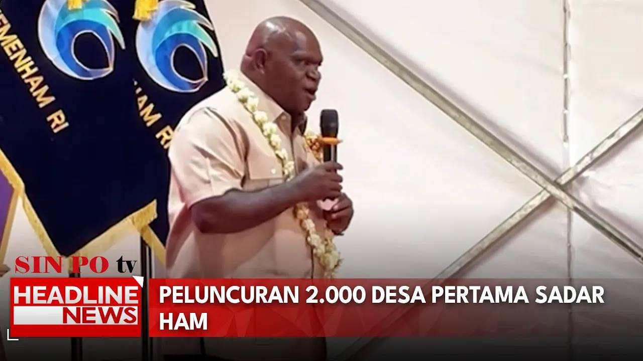 Peluncuran 2.000 Desa Pertama Sadar HAM