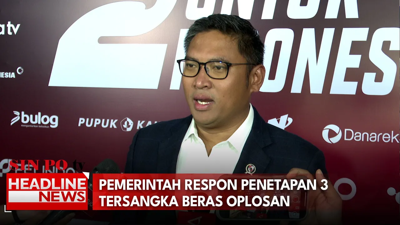 Pemerintah Respon Penetapan 3 Tersangka Beras Oplosan