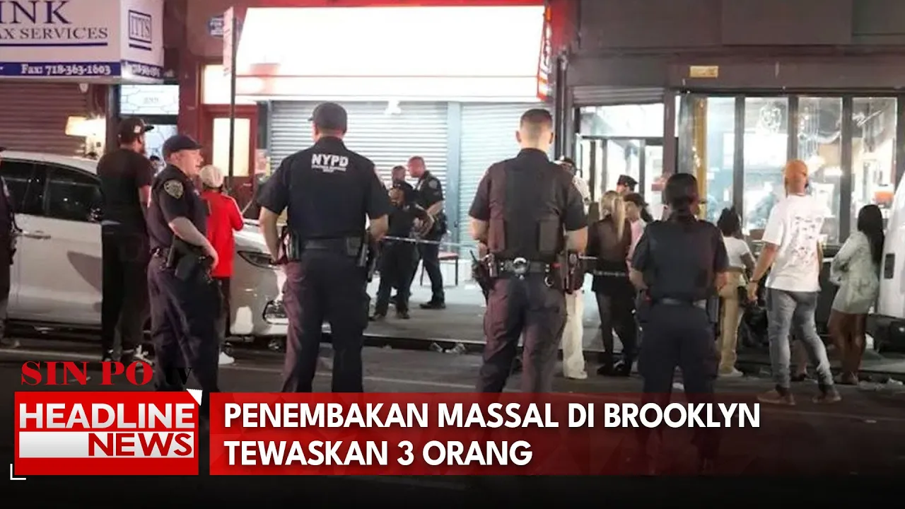 Penembakan Massal Di Brooklyn Tewaskan 3 Orang
