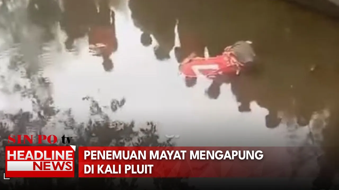 Penemuan Mayat Mengapung Di Kali Pluit