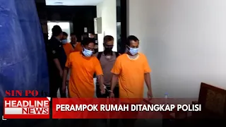 Perampok Rumah Ditangkap Polisi