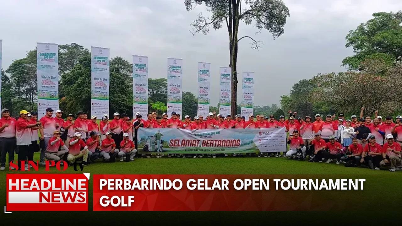 Perbarindo Gelar Open Tournament Golf