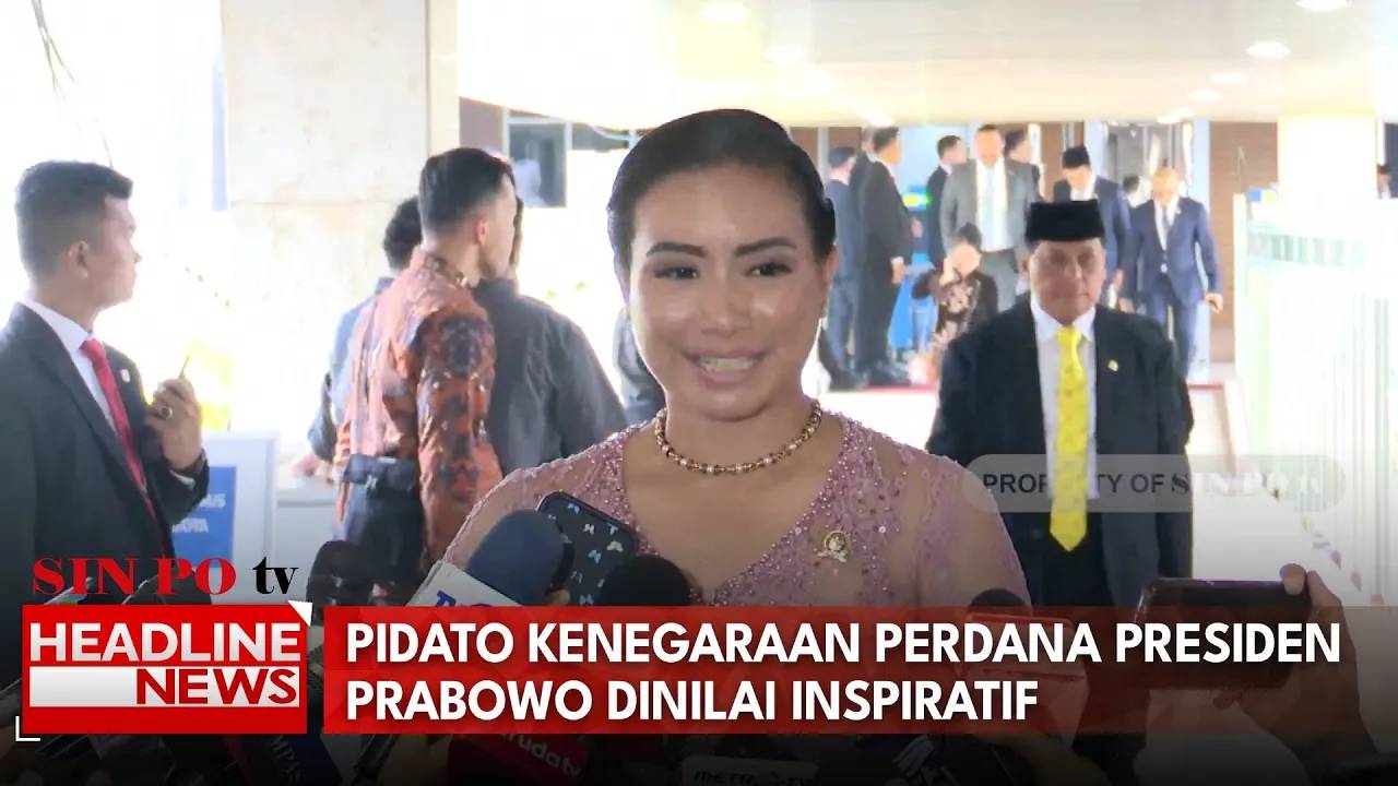 Pidato Kenegaraan Perdana Presiden Prabowo Dinilai Inspiratif