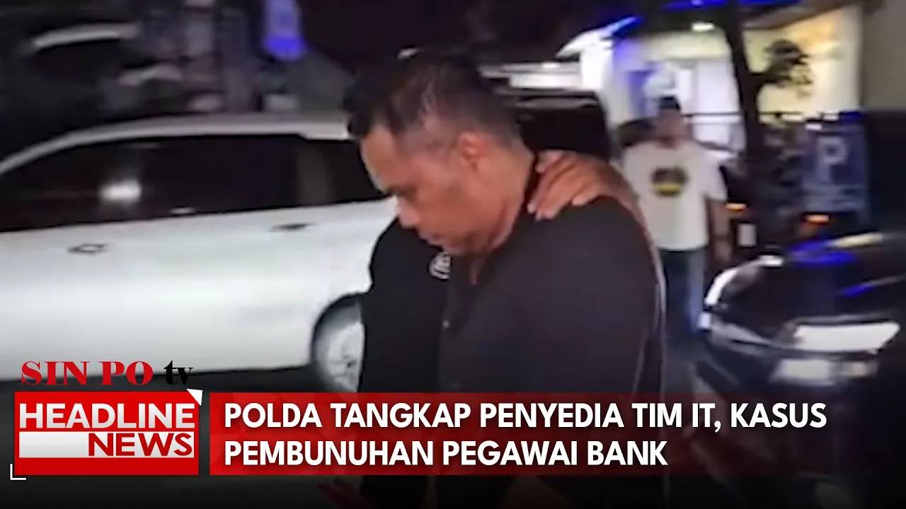 Polda Tangkap Penyedia Tim IT, Kasus Pembunuhan Pegawai Bank