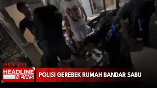 Polisi Gerebek Rumah Bandar Sabu
