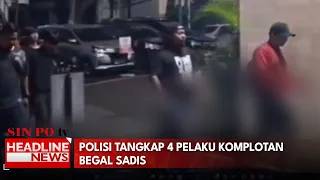 Polisi Tangkap 4 Pelaku Komplotan Begal Sadis